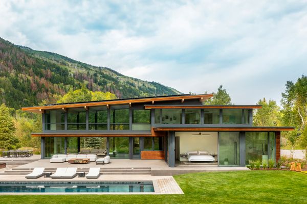 The 4,200-square-foot home by Turkel Design balances top-quality natural materials and cutting-edge contemporary design with the ease of construction, expedited timeline, and cost benefits of prefab.