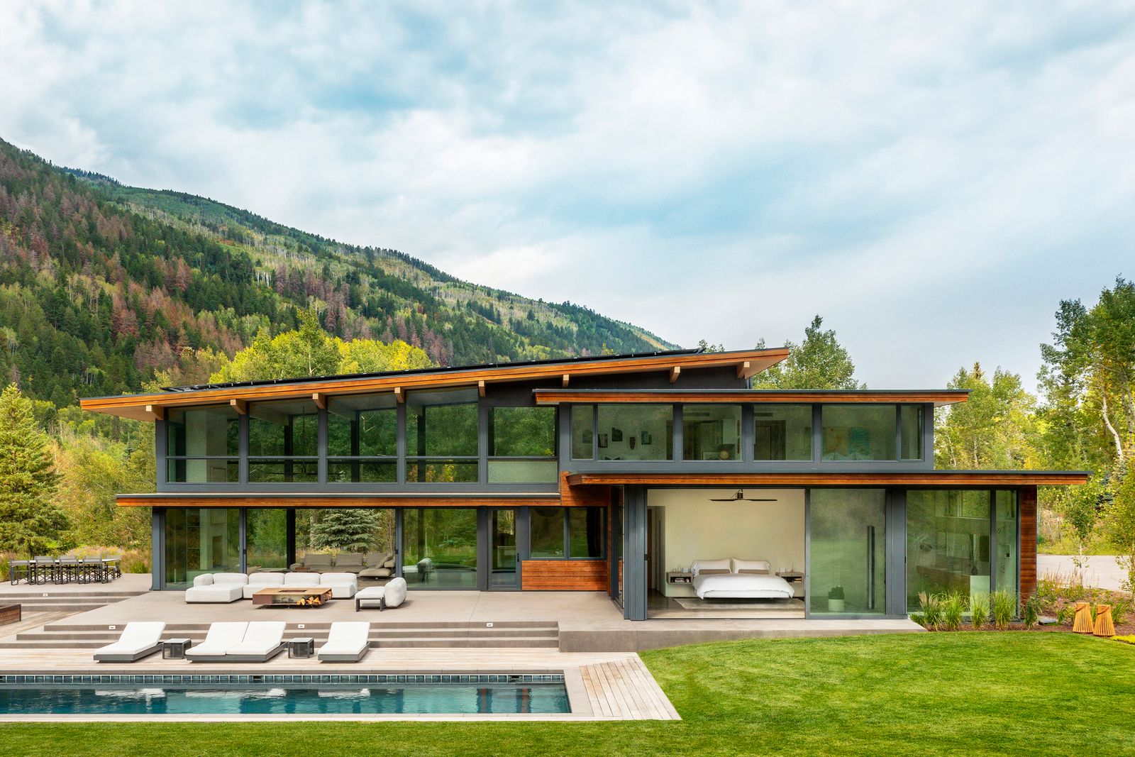 The 4,200-square-foot home by Turkel Design balances top-quality natural materials and cutting-edge contemporary design with the ease of construction, expedited timeline, and cost benefits of prefab.