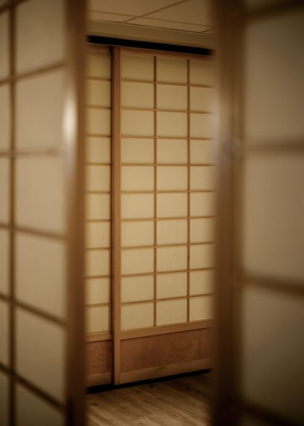 The designers looked to Japanese ryokans for inspiration. New shoji screens divide the spaces.