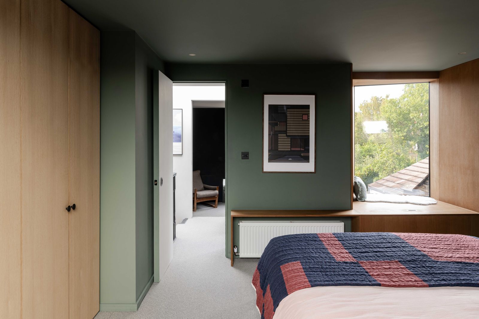There were always plans to include a bathtub in the primary bedroom, but it wasn't always clear where—or how.